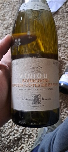 Burgundsko Nespecifikováno Nuiton-Beaunoy 2013