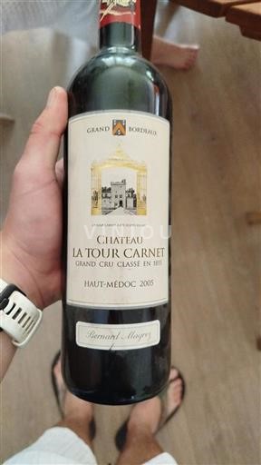 Burdeos Haut-Médoc Château La Tour Carnet 2005
