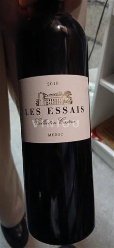 Bordeaux Médoc Les Essais Collection Castéra 2010