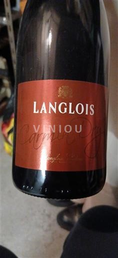 Dolina Loare Crémant de Loire Langlois Carmin Dry Neleten.