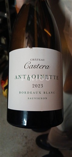 Bordéus Bordéus branco Château Castera Antoinette 2023