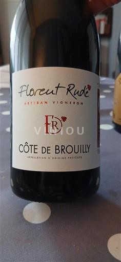 Beaujolais Côte-de-Brouilly Floreut Rude 2023