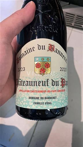 Rhônen laakso Châteauneuf-du-Pape Domaine Banneret 2023