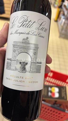 Burdeos Saint-Julien Château Léoville-Las Cases Le Petit Lion du Marquis de Las Cases 2017