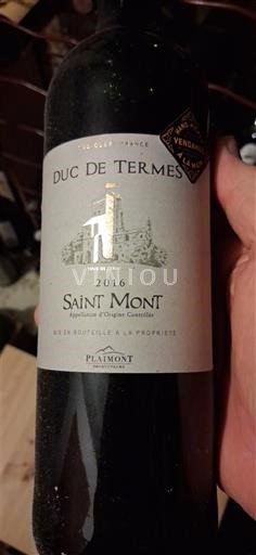 Sydväst Saint-Mont Duc de Termes 2016