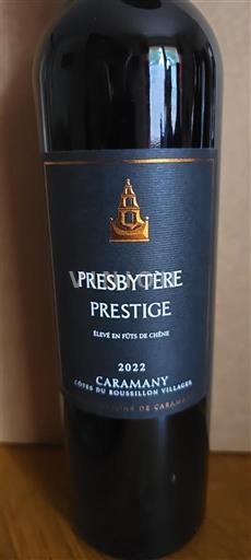 Roussillon Côtes-du-roussillon-villages Les Vignerons de Caramany Presbytère Prestige 2022