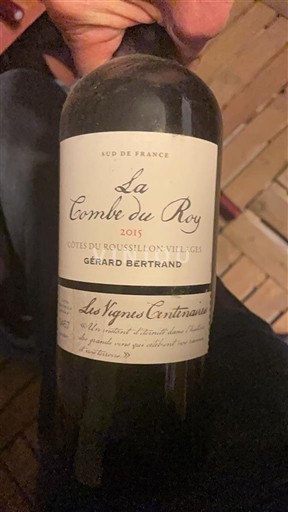 Vina Rouge sec La Combe du Roy Gérard Bertrand 2015 Francija Roussillon Côtes du Roussillon Villages AOC