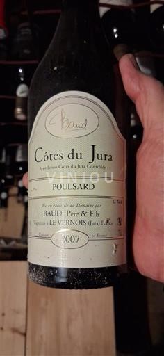 Jura No se traduce. Baud Père & Fils Poulsard 2007