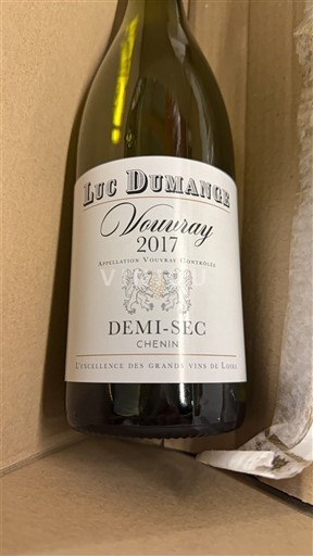 Loire-dalen Vouvray Luc Dumance 2017