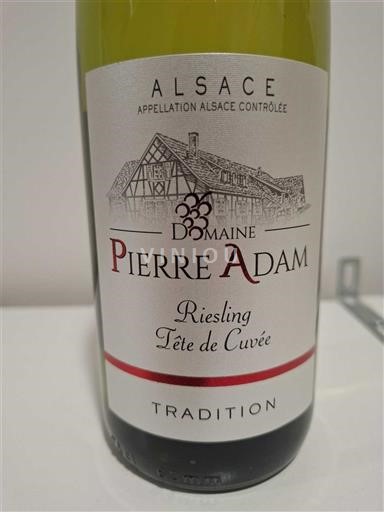 Alsace Domaine Pierre Adam Riesling Tête de Tradition 2024