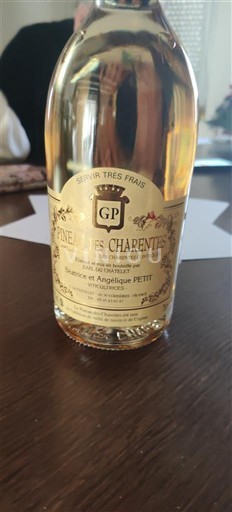 Poitou-Charentes Pineau des Charentes Bernard et Angélique Petit 2024