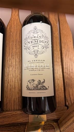 Mendoza Gran Enemigo El Cepillo Single Vineyard 2017