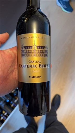 Bordeaux Margaux Grand Cru Château Cantenac Brown 2010
