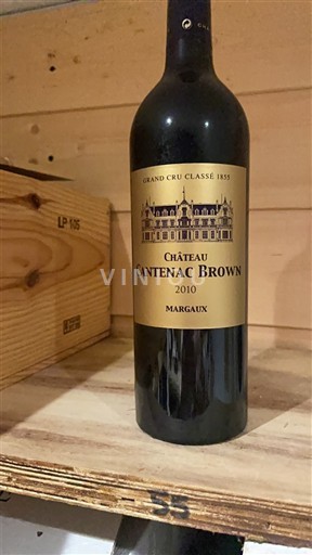 Bordeaux Margaux Grand Cru Château Cantenac Brown 2010