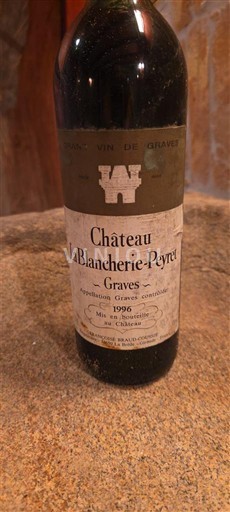 Bordeaux Graves Château La Blancherie-Peyret 1996