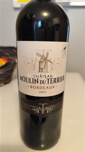 Bordo Château Moulin du Terrier 2021