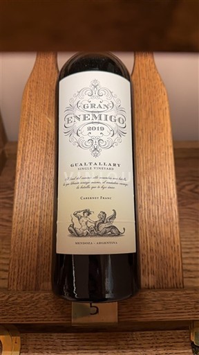 Mendoza Gran Enemigo Gualtallary Single Vineyard 2019