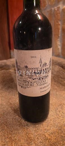 Bordeaux Margaux Château Rfort-Vivens Le Relais de Durfort-Vivens 2014