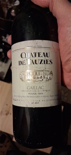 Sydväst Gaillac Château Tauziès 1989