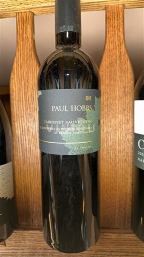Vinhos Rouge sec Beckstoffer Las Piedras Vineyard Paul Hobbs 2012 EUA AVAs californianas Não especificado AVA
