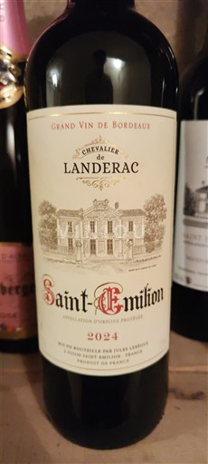 Bordeaux Saint-Émilion Chevalier de Landerac 2024