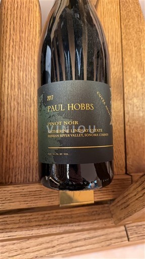 Wijnen Rouge sec Katherine Lindsay Estate Paul Hobbs 2017 VS Californische AVA's Russian River Valley AVA