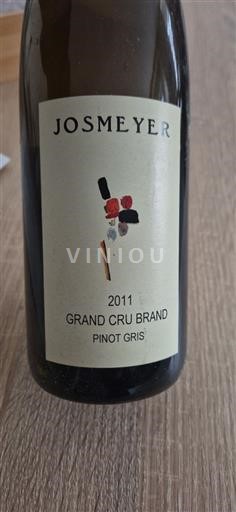 Alsace Ikke specificeret Grand Cru Josmeyer Grand Cru Brand Pinot Gris 2011