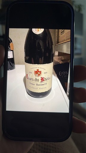 Valle del Rodano Côtes-du-Rhône Clément Daniel Vieux Manoir 2023