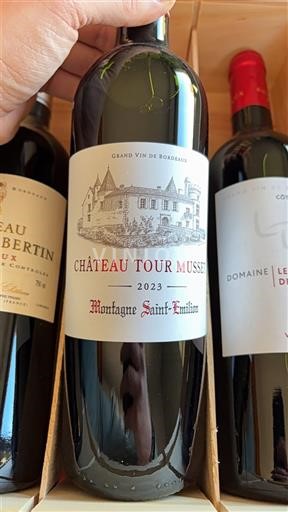 Bordeaux Montagne-saint-émilion Château Tour Musset 2023