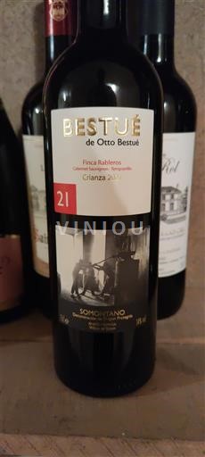 Aragonie Somontano Bestué de Otto Bestué Finca Rableros Crianza 2021