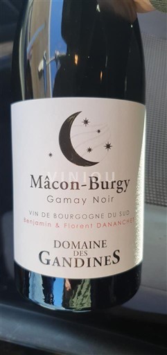 Burgundi Mâcon ja Mâcon-kylät Domaine S Gandines 2024