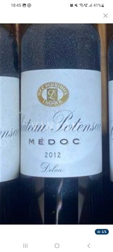 Burdeos Médoc Château Potensac 2012
