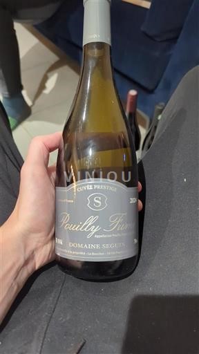 Thung lũng sông Loire Pouilly-fumé Domaine Seguin Prestige 2024