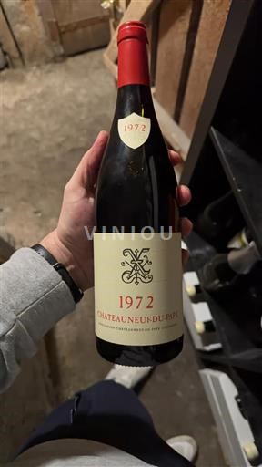 Valle del Rodano Châteauneuf-du-Pape Château Châteauneuf-du-Pape 1972