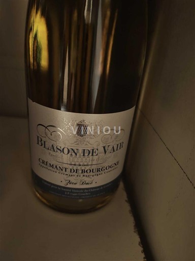 Mousserande viner Blanc brut Blason de Vair Non millésimé Frankrike Bourgogne Crémant de Bourgogne AOC