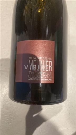 Champagne Sâm-panh Thevenet-Delouvin Meunier Không niên vụ