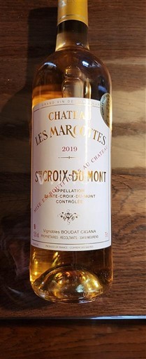 Bordeaux Sainte-Croix-Du-Mont Château Les Margottes 2019