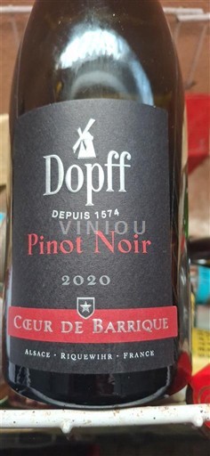 Alsacia Dopff Cœur de Barrique 2020
