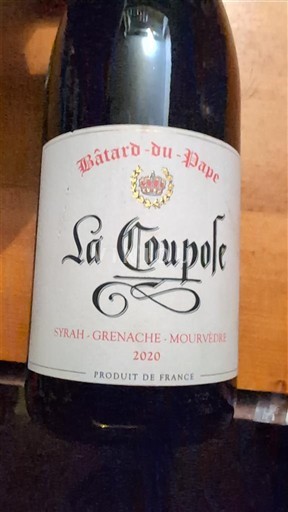 Valle del Rodano Côtes-du-Rhône Bâtard-du-Pape La Coupole 2020