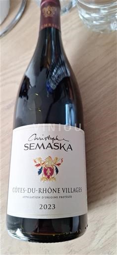 Rhône-dalen Côtes-du-Rhône-Villages Christophe Semaska 2023