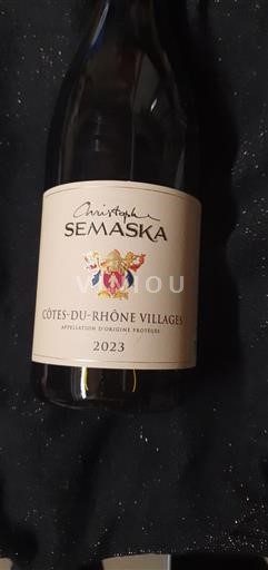 Rhônedalen Côtes-du-Rhône-Villages Christophe Semaska 2023