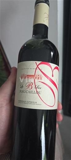 Bordeaux Bordeaux supérieur Maucaillou Le B par Maucaillou 2017