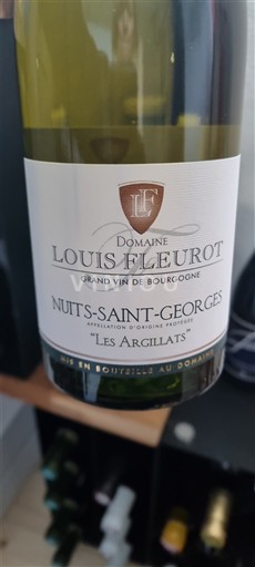 Borgoña Nuits-Saint-Georges Domaine Louis Fleurot Les Argilats 2023