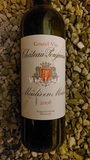 Bordeaux Moulis-en-Médoc Château Poujeaux 2006