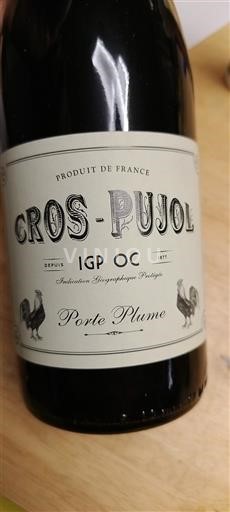 Languedoc a Roussillon Pays d'Oc Cros-Pujol Porte Plume 2024