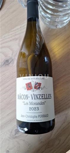 Burgundi Mâcon ja Mâcon-kylät Jean-Christophe Perraud Les Morandes 2023