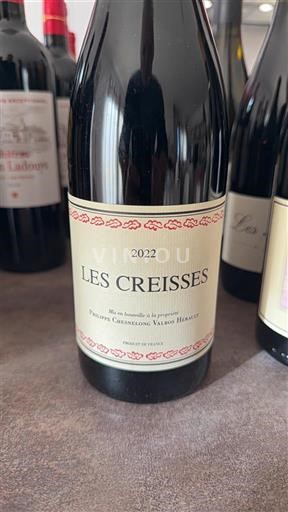 Languedoc a Roussillon Pays d'Oc Domaine Les Creisses Les Creisses 2022