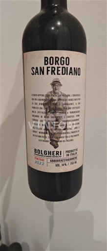 Toscana Bolgheri Borgo San Frediano 2022