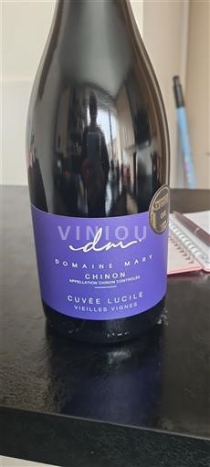 Valle del Loira Chinon Domaine Mary Lucile Vieilles Vignes 2022