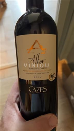 Vinos Rouge sec Alter Domaine Cazes 2009 Francia Rosellón Côtes del Roussillon Villages AOC